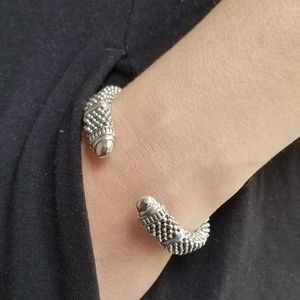 Lagos Caviar Torque Bracelet